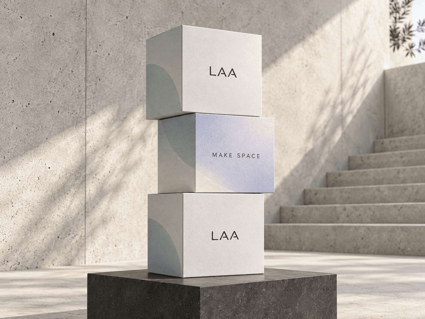 A product study of stacked LAA boxes
